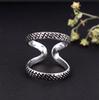Powerful Healing Arthritis Silver Ring Adjustable 925 Sterling Silver Band for Joint Pain Relief and Finger Comfort
