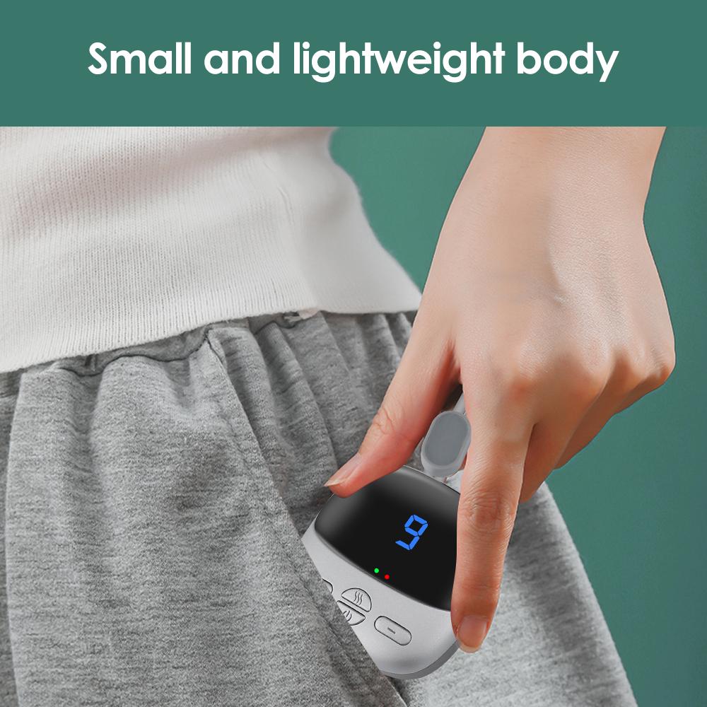 Умный подвесной массажер для шеи с подогревом TENS EMS импульсное ожерелье микроток шейного отдела плеч и позвоночника разминание низкочастотный Relaxi