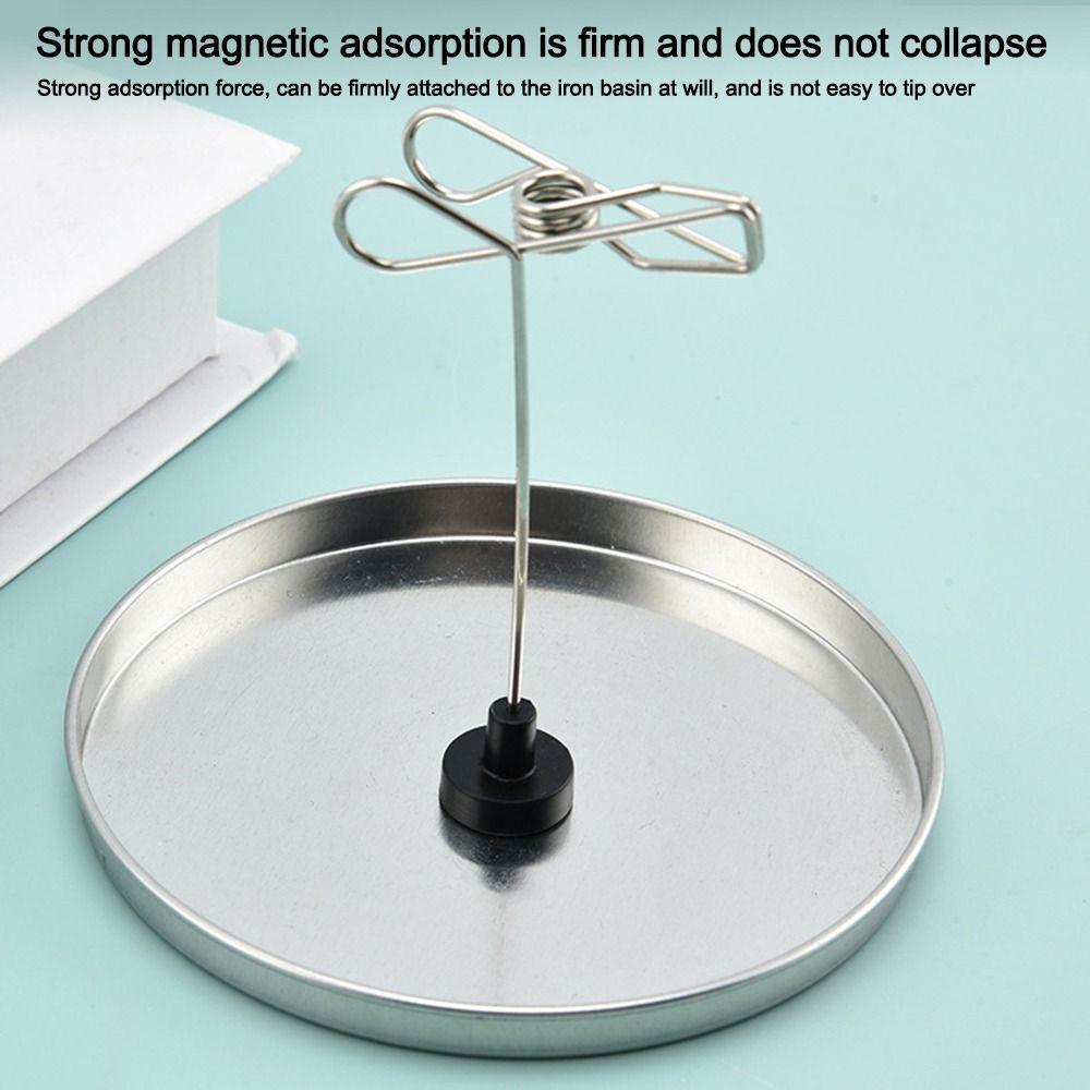 Магнитный зажим для благовоний из нержавеющей стали, гнездо для благовоний из дерева, домашнее благовоние, отпугиватель комаров