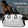 Водонепроницаемая дорожная и спортивная сумка большой вместимости - Унисекс блестящий дизайн для спортзала и плавания