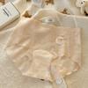 Women's Lace Seamless Underwear Women's Summer Mid-waist Pure Cotton 7A Antibacterial Extended Crotch Underwear Briefs