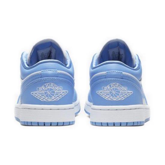 Женские кроссовки Air Jordan 1 Low UNC Синие AO9944-441