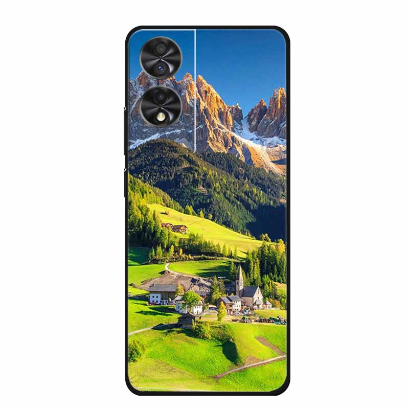 Для TCL 505 502 Чехол Роскошный ТПУ Мягкий Силиконовый Чехлы для Телефона Задняя Крышка для TCL505 TCL502 Мультяшный Защитный Ударопрочный Милый Fundas