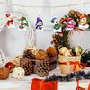 24 Sets Christmas Snowman Craft Kits - Winter Diy Ornaments Decorations Art Sets - Make Your Own Snowman Stickers Arts And Craft