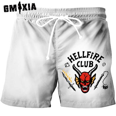 Женские модные повседневные однотонные спортивные шорты с высокой талией и принтом