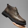 Модные мужские ботинки для ходьбы в классическом стиле, новое поступление, новые трендовые мужские ботильоны из натуральной кожи, мужские туфли-оксфорды на шнуровке для отдыха