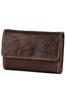 Кошелек 0035890 Fons series chocolate [Dakota] тройной сложения (0034890) ДА-34890-41
