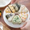 6 in 1 Sushi Maker Box Onigiri Mold Triangle Sushi Mold Rice Ball Mold Press Making Storing Sushi Lunch Bento