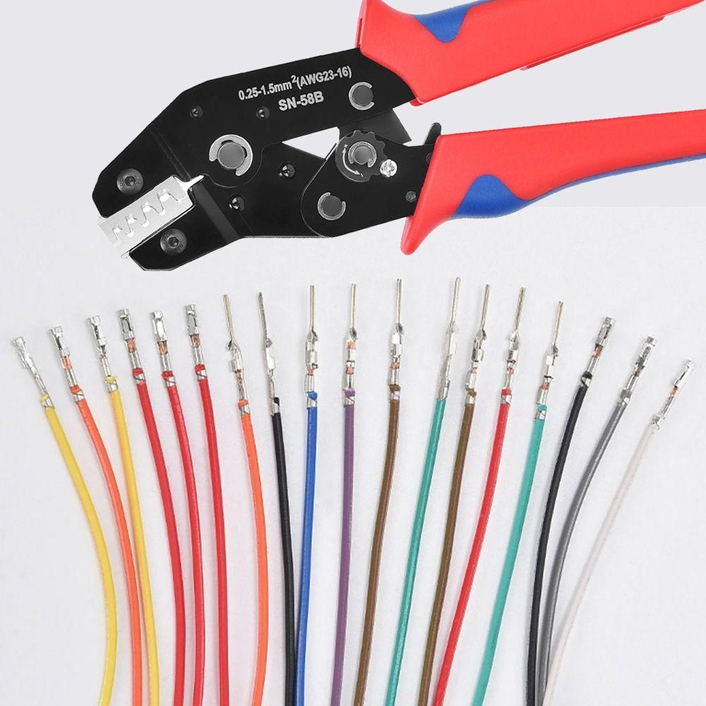 SN-2546B 02C Crimping Pliers Jaws Width 4mm Interchangeable Dies New SN Crimping Pliers Jaw