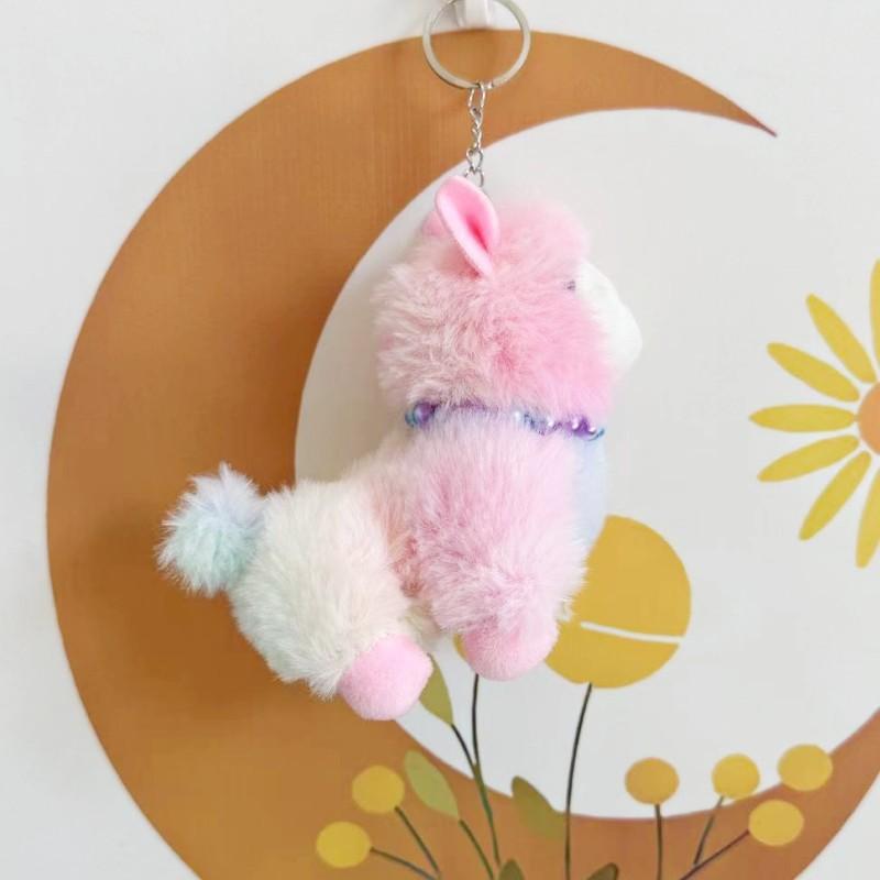 Cute New Unicorn Plush Toy Doll Pendant Bag Hanging Accessories for Girlfriend Gifts