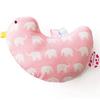 Fluffy and Soft Imabari Towel Chick Rattle Toy, 12cm, Pink, Squeeze, Fun and Energizing, Pop Colors, 100% Cotton, Child-Friendly, Easy To Wash, Made