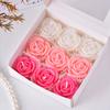 1 Set Banquet Romantic Scented Elegant Rose Mini-Sized Candles Fragrant Handmade Floating Wedding Ambiance-Boosting