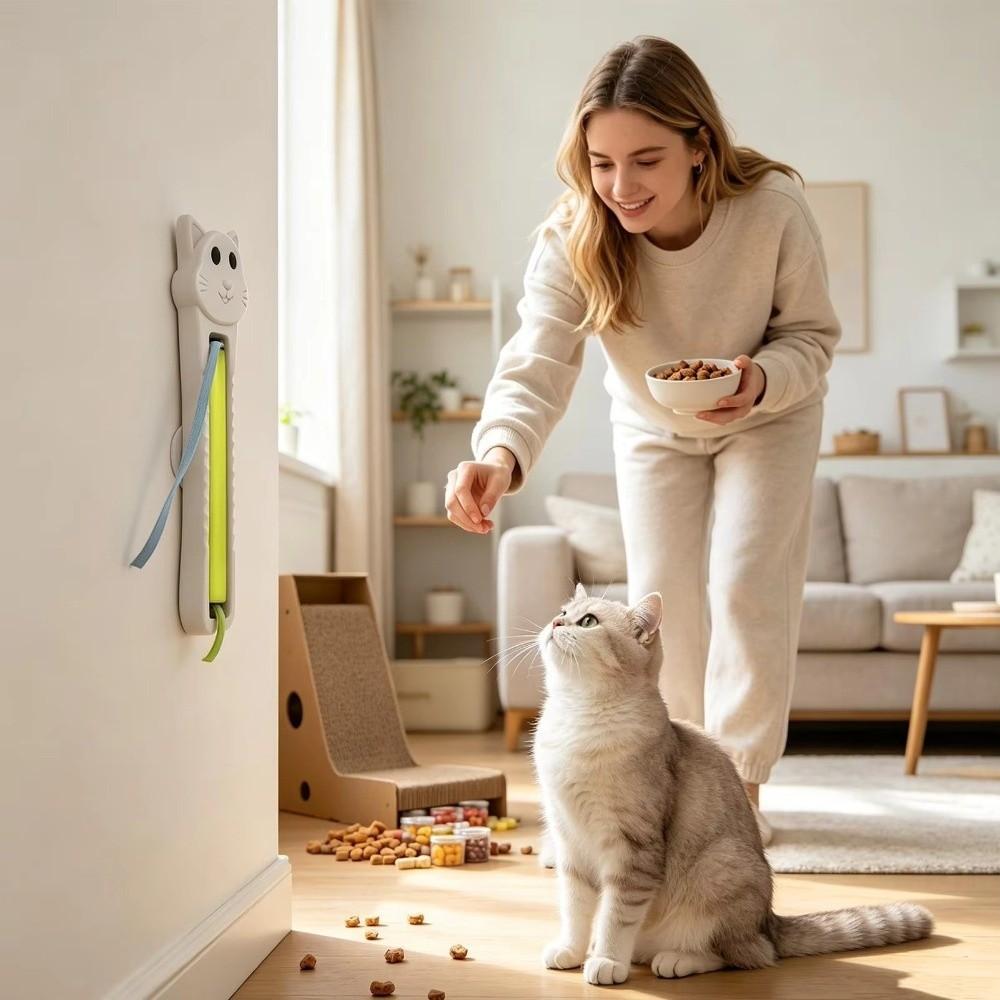 Rechargeable Automatic Moving Pet Toy Adjustable Wall-Mounted Cat Toy Pet Supplies