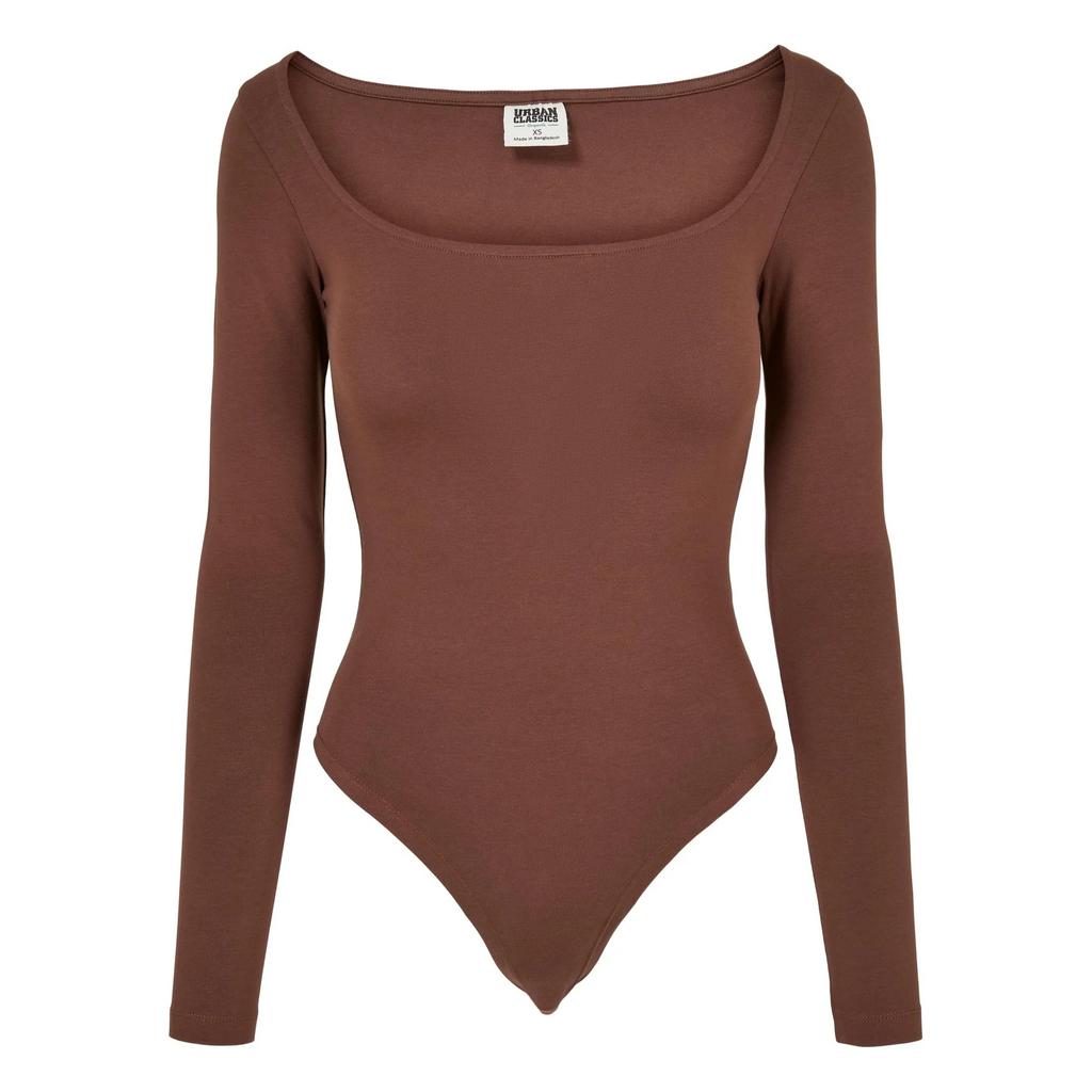 Urban Classics Womens/Ladies Organic Long-Sleeved Bodysuit