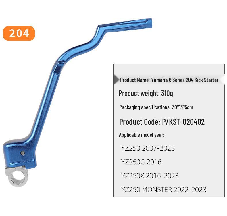 Aluminum Kick Starter Lever for Yamaha YZ/WR 250/450