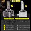 D1S светодиодные фары D3S Canbus лампы CSP D4S D2S светодиодные 62000LM 120 Вт супер яркие D1R D4R D2R D3R серии D автомобильные светодиодные лампы