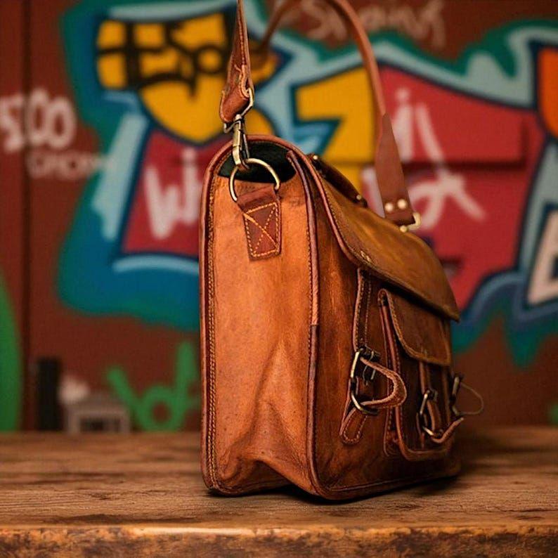 Кожаный мессенджер, сумка для ноутбука, портфель, через плечо, офисная сумка, сумка-мессенджер в деревенском винтажном стиле, подарки на День святого Валентина для мужчин