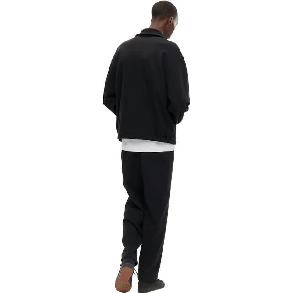 UNIQLO Jackets Men's Black Stand Collar Moderate Other (Unisex) Jackets 452937 09