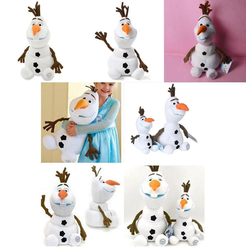 Очаровательная кукла снеговик Олаф 12-18 дюймов, мягкая плюшевая игрушка, идеально подходящая для детей, подарки для малышей
