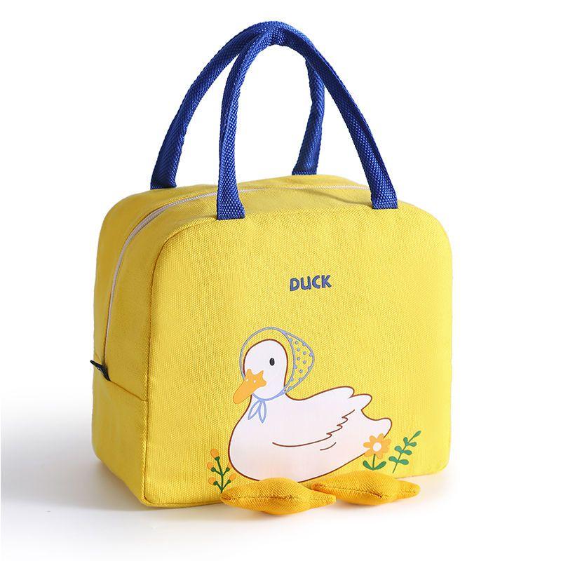 Сумка для обеда Симпатичная сумка для ланча Box Bento Tote Изолированная сумка Bento для студентов-работников