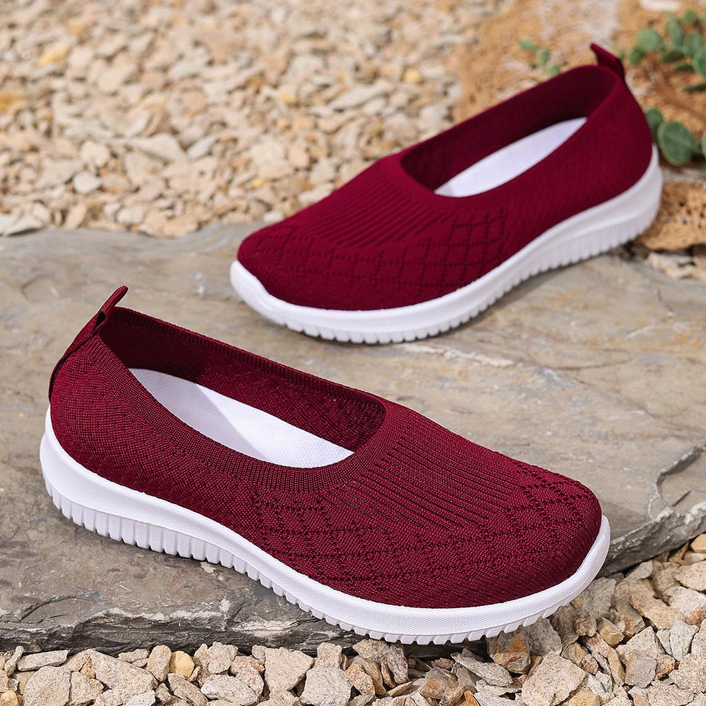 Большие размеры женские повседневные туфли на одну ногу