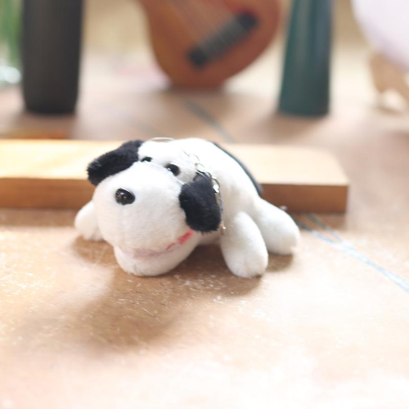 Милый милый щенок виляющий хвостом кулон плюшевая игрушка кукла щенок сумка подвесной брелок кукла