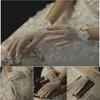 Clothing Accessories Bridal Gown Mittens Cycling Driving Mittens Wedding Bridal Gloves Lace Gloves