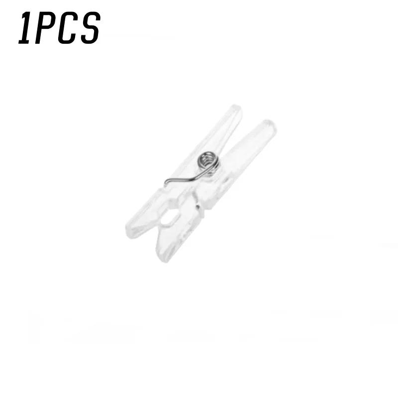 100 шт 35 мм мини пружинные прозрачные зажимы для одежды фотобумага прищепка прищепка для поделок зажимы для вечеринки украшение дома