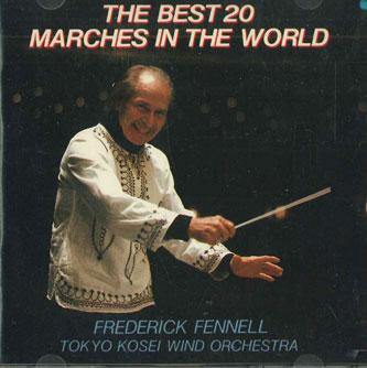 CD ФРЕДЕРИК ФЕННЕЛ - 20 лучших маршей в мире K30Y4027 KING Japan World Music Б/У
