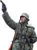 Alpine Miniatures 1/35 Вторая мировая война Немецкий панцергренадер Ваффен-СС, стреляющий из ракетницы, смоляной набор AM35324 (Человек)