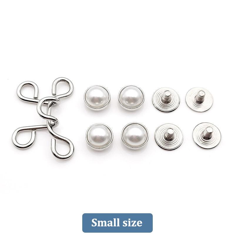 1 шт., женская юбка, брюки, джинсы, регулируемый зажим на талии, металлические булавки, аксессуары для одежды