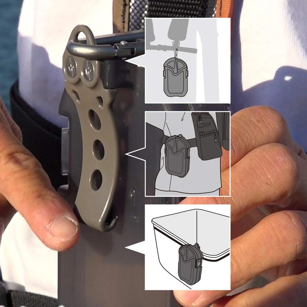 Daiichi Seiko Junk Pocket #130 Черный 143x81x50 мм