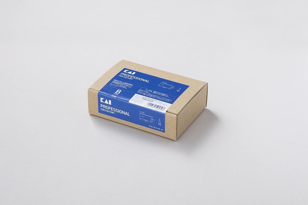 Нож для обрезки Kai Механическое лезвие 0.25×18.4×90L 32° Набор из 50 шт. 750BH2051