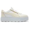 Puma Karmen Re Нескользящие Амортизирующие Износостойкие Низкие Кеды для Скейтбординга Женские Кроссовки Белые 387212-08