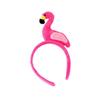 Korean Style Animal Hair Hoop Wash Face Plush Hair Hoop Cute Flamingo Headband  Daily