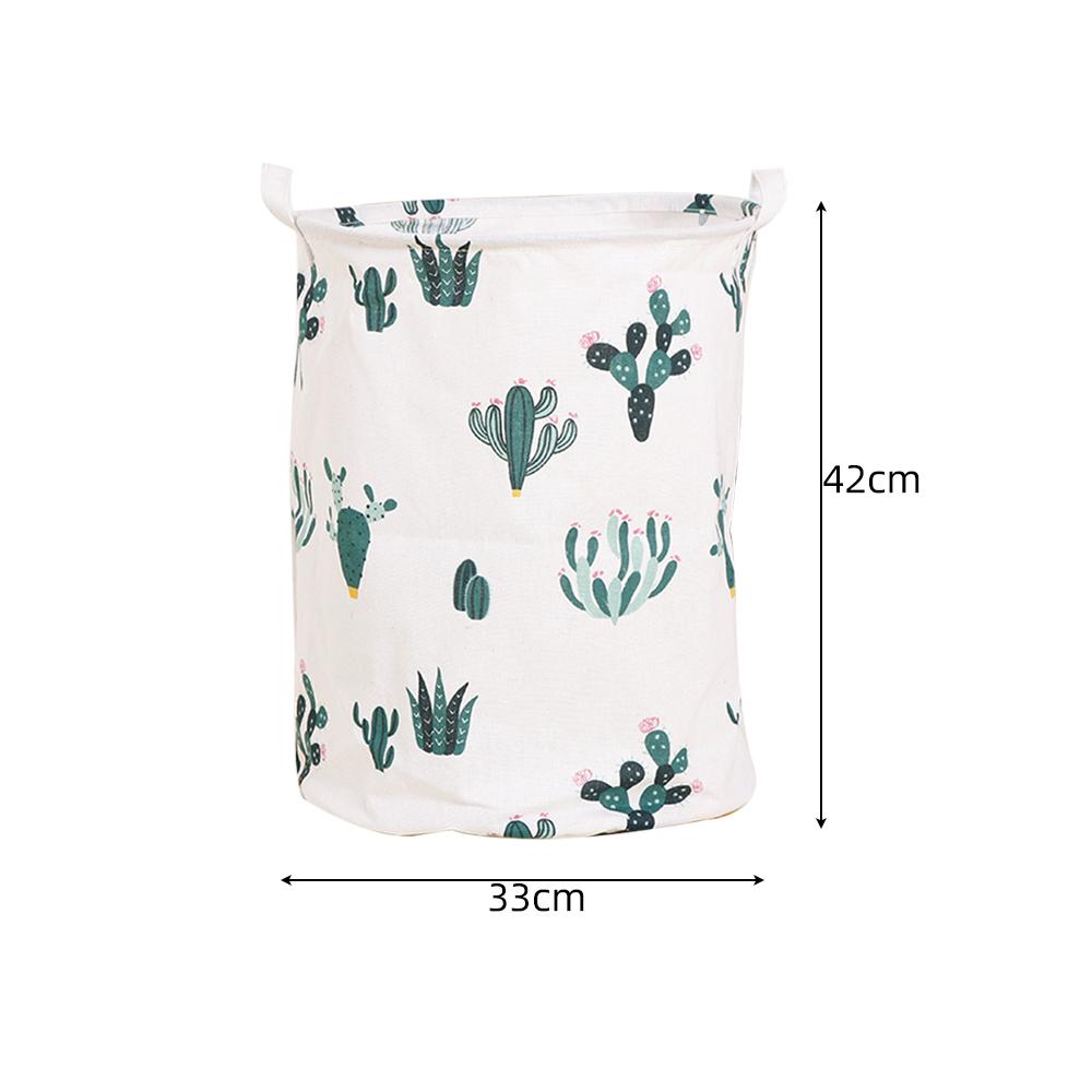 Большая корзина для белья, водонепроницаемая корзина для хранения грязной одежды, корзина для игрушек, хлопковая льняная ткань, переносная корзина для грязной одежды, органайзер для комнаты