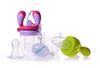 Kidsme Mogufi Step-Up Set: 2 Mogufis + 3 SML Sacks + Holder. For Softened Fruit, Vegetables, Tofu, and Other Baby Foods. Perfect for the Swallowing