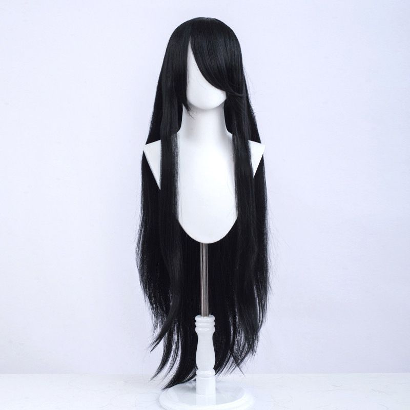 100cm Long Straight Cosplay Wig Anime Compatible Universal Omopinenet Heat Resistant Synthetic Hair Wigs + Wig Cap
