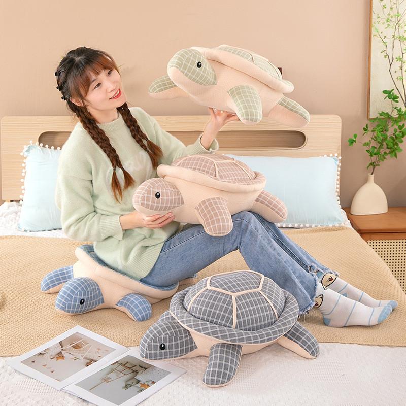 Small Plush Turtle Toy Crocodile Stuffed Animal Pillow Children Birthday Gift
