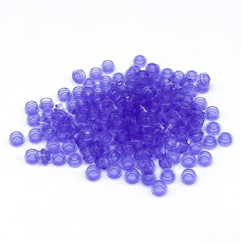 300/500/1000 шт. Сборные частицы 6141 Пластина круглая 1x1 точка DIY строительные блоки фигурки лампа кирпичи игрушка для детей 4073