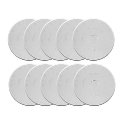 OLFA Ротационные 45 мм Круглые Сменные Лезвия RB45-10 Резак, Лезвие, (10-Pack)