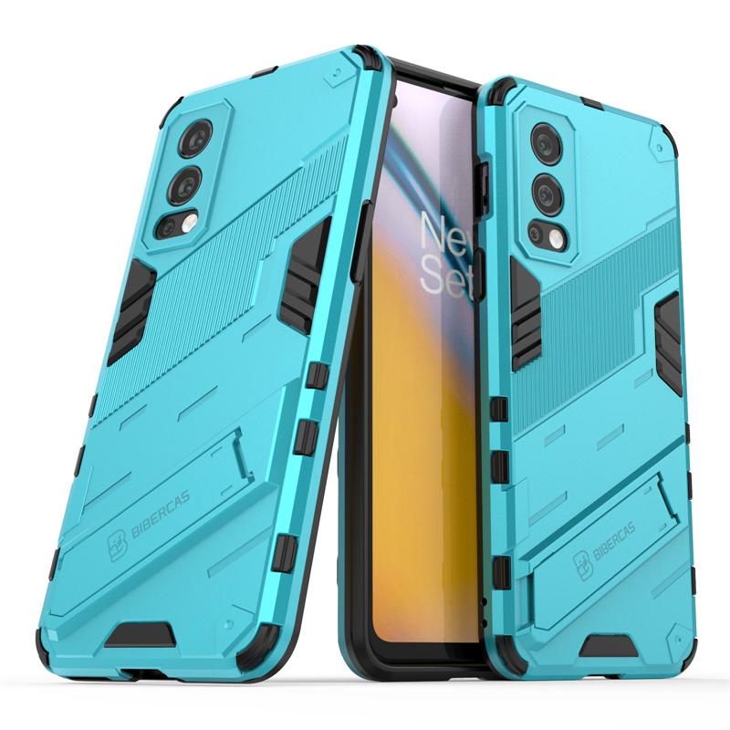 For Punk Case Nord2 Oneplus Rubber Armor Bracket Camera Protective Phone Case For Oneplus Nord 2 Cover For Oneplus Nord 2 5g