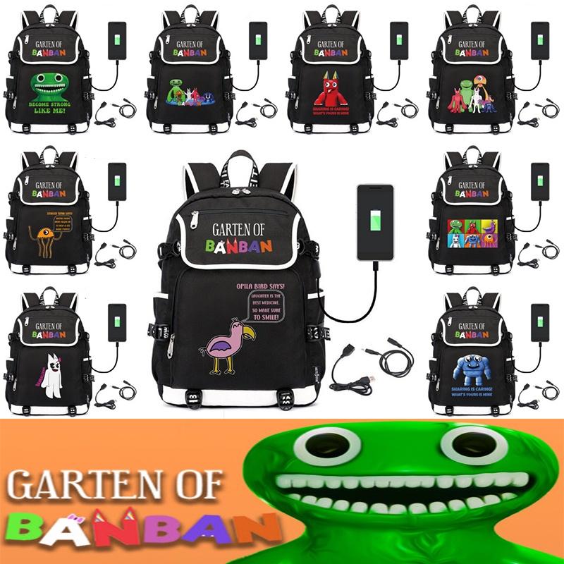 Garten Of Banban Large-capacity Waterproof Usb Charging Schoolbag Backpack Gifts