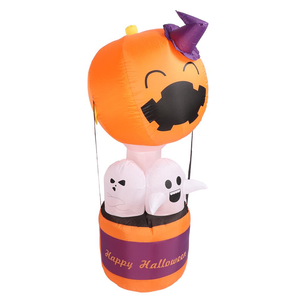 1,8 м надувной призрачный шар, привлекающий внимание, тыква, украшение двора со встроенным светодиодом для сада