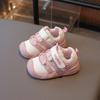 Baby Toddler Shoes Men's Spring and Autumn Baby Shoes Soft Sole Non-slip 0 1-3 Year Old Girl Shoes Do Not Fall Off Breathable Single Shoes