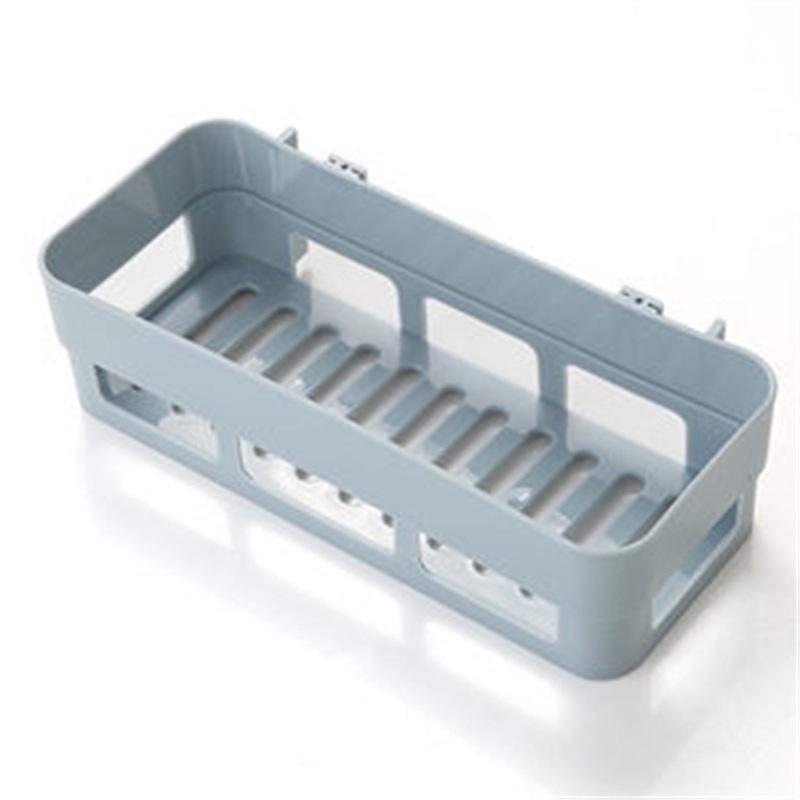 Настенная полка для хранения вещей в ванной комнате без перфорации