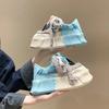 Fashion Kawaii Ladies Shoes On Sale New Fashion Round Toe Lace Up Women's Vulcanized Shoes Spring Flat Outdoor Breathable Women Sneakers