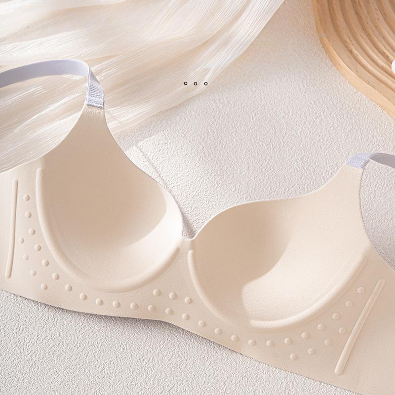 Seamless Lingerie Women's Gathering Bra Top Support Anti-sagging Secondary Breast Bra Push Up Bra