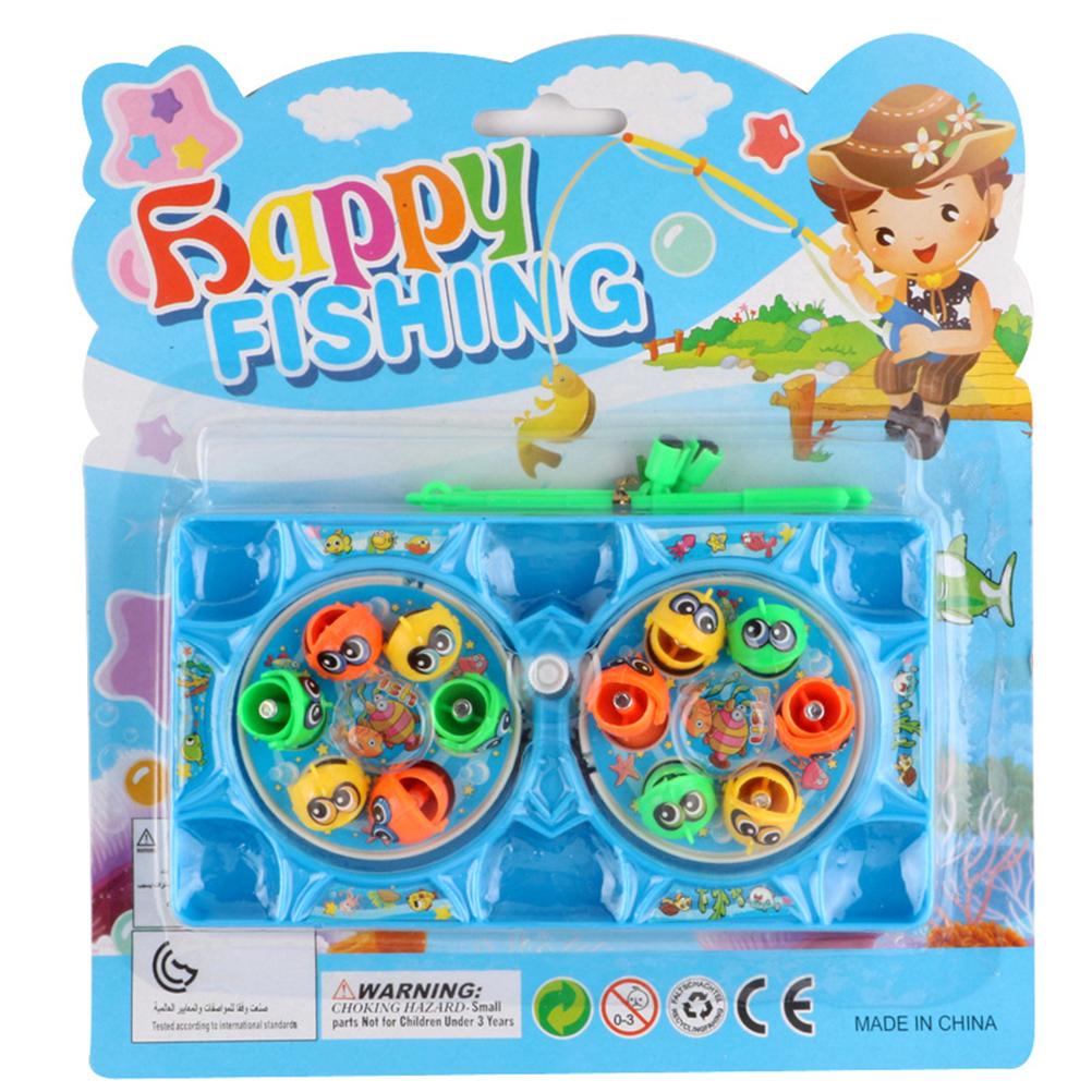 Children Clockwork Fishing Game Baby Magnetic Plastic Fishing Bath Bathroom Summer Water Toy for Bea