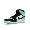 Кроссовки унисекс Air Jordan 1 Retro High OG Green Glow Белый Черный DZ5485-130